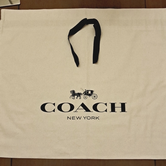 NEW Coach Carriage Dust Bag Large - Picture 2 of 2